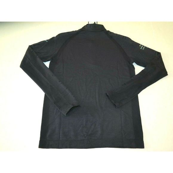 Nike CU6191 Women's Sz M Black Run Division 1/2-Zip Wool/Nylon Running Top $120+ - Picture 4 of 9